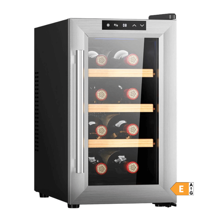 Cecotec Bolero GrandSommelier 830 CoolWood Weinklimaschrank, 8 Flaschen, 21 l