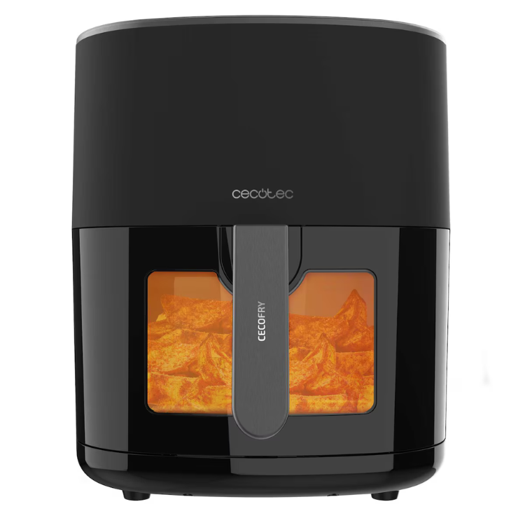 Fritadeira Cecotec Air Fryer Fantastik Window 6500 6.5L 1700W Preto
