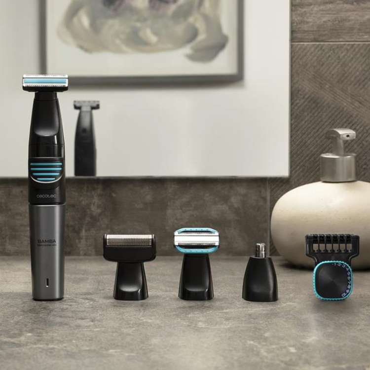 Máquina de Barbear Multifunções 5 em 1 Cecotec PrecisionCare Extreme
