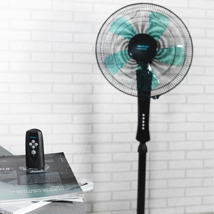 Ventoinha de Pé Cecotec ForceSilence 530 Power Connected Preto