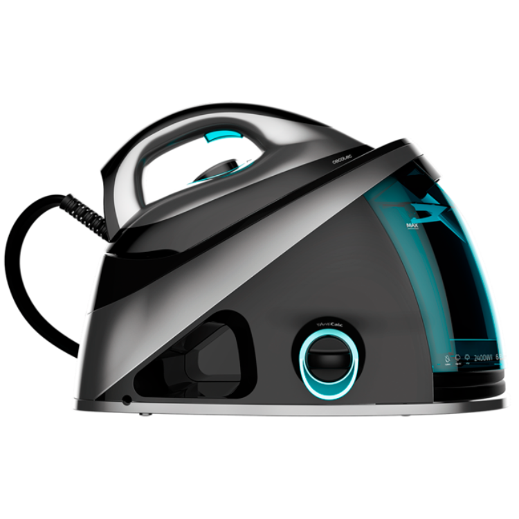 Ferro com caldeira Cecotec Fast&Furious 8040 Absolute preto 2400W.