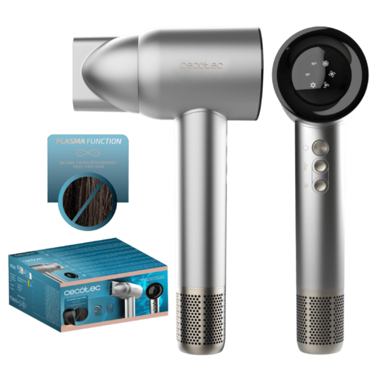 Secador de Cabelo Cecotec Ioni Care Rockstar Nano IonTech Cinzento