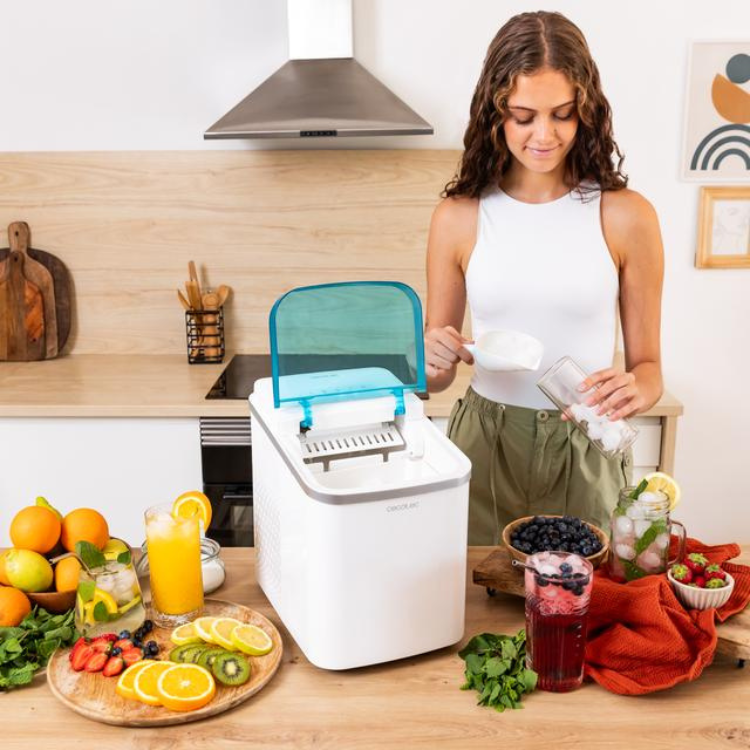 Máquina de Fazer Gelo Cecotec Chillin' Ice 1200 Go 120W