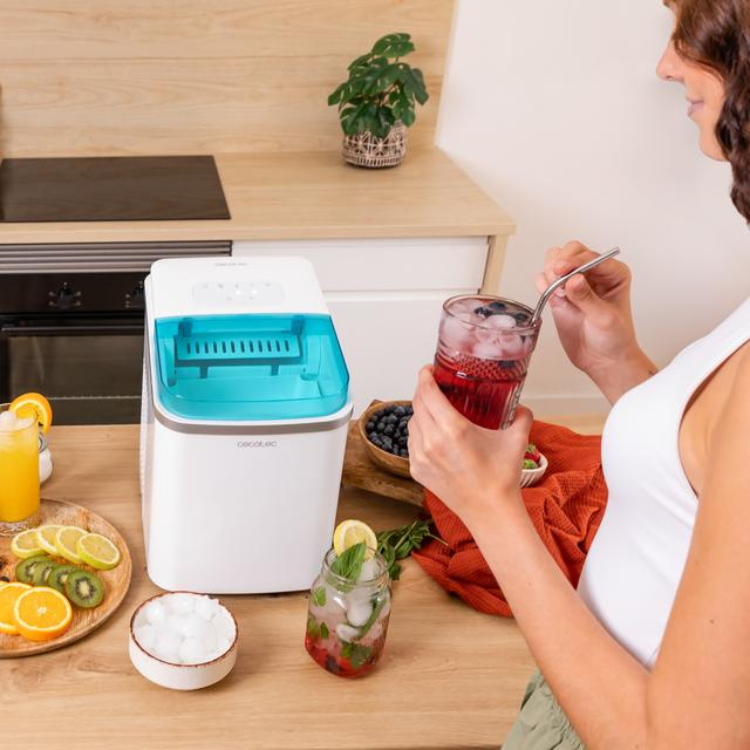 Máquina de Fazer Gelo Cecotec Chillin' Ice 1200 Go 120W