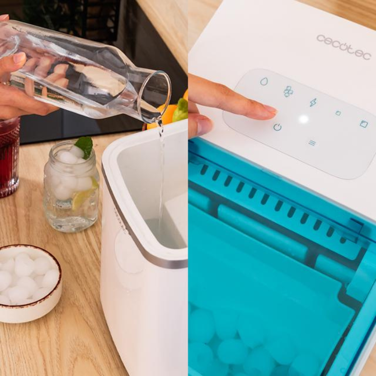 Máquina de Fazer Gelo Cecotec Chillin' Ice 1200 Go 120W