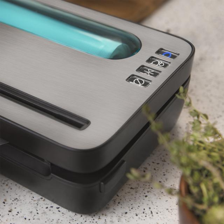 Máquina de Selar a Vácuo Cecotec SealVac 120 SteelCut 120W