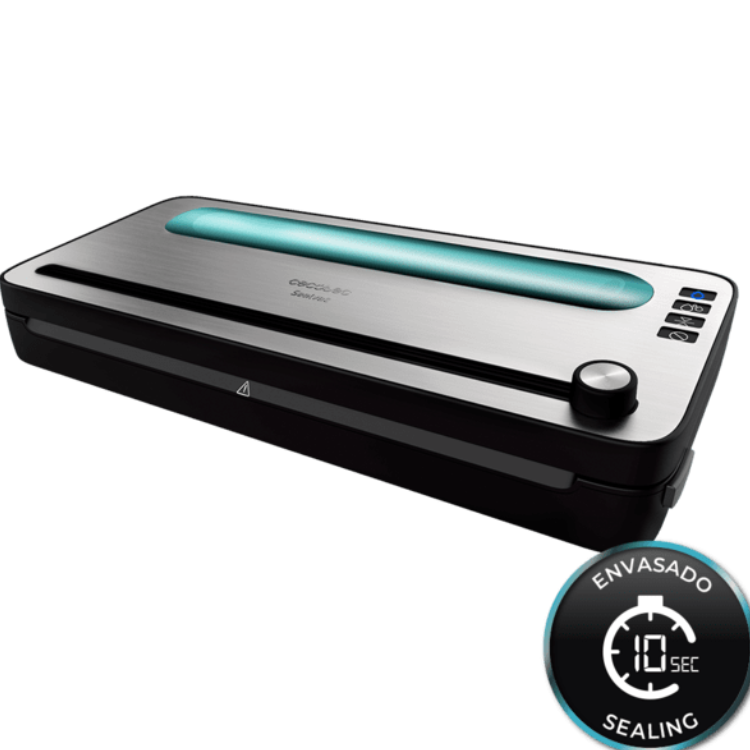 Máquina de Selar a Vácuo Cecotec SealVac 120 SteelCut 120W