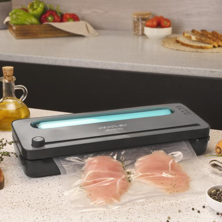 Máquina de Selar a Vácuo Cecotec SealVac 120 SteelCut 120W