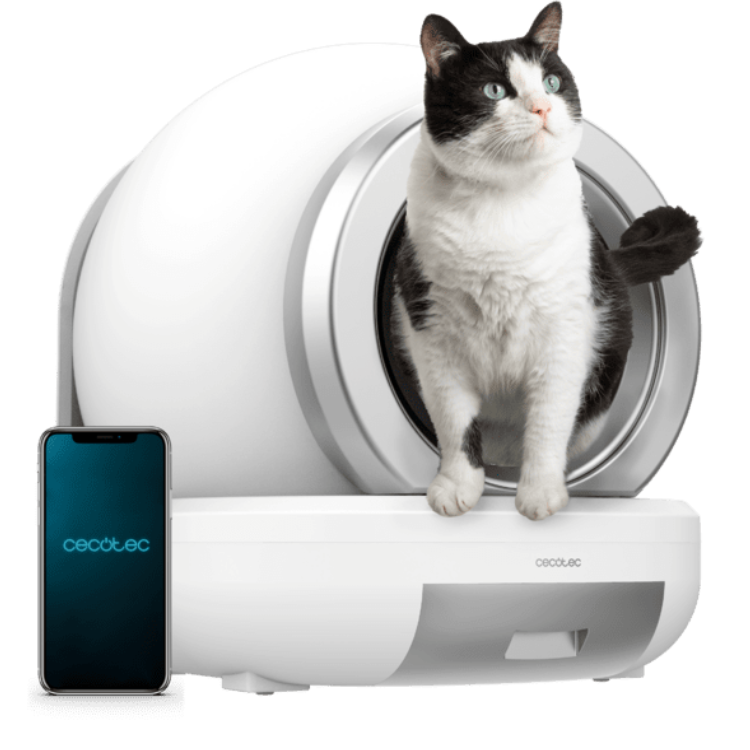 Caixa de Areia Inteligente Cecotec Pumba 7000 CleanKitty Compact Connected