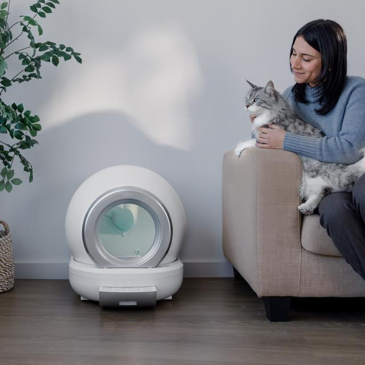 Caixa de Areia Inteligente Cecotec Pumba 7000 CleanKitty Compact Connected