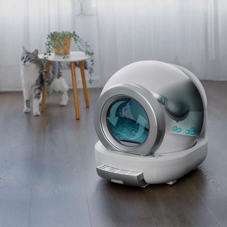 Caixa de Areia Inteligente Cecotec Pumba 7000 CleanKitty Compact Connected