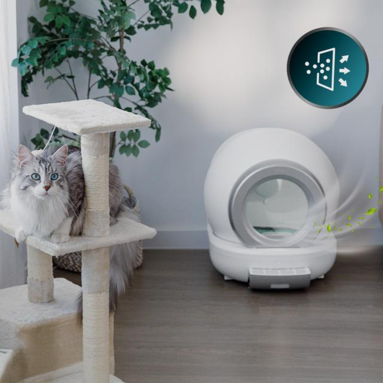 Caixa de Areia Inteligente Cecotec Pumba 7000 CleanKitty Compact Connected