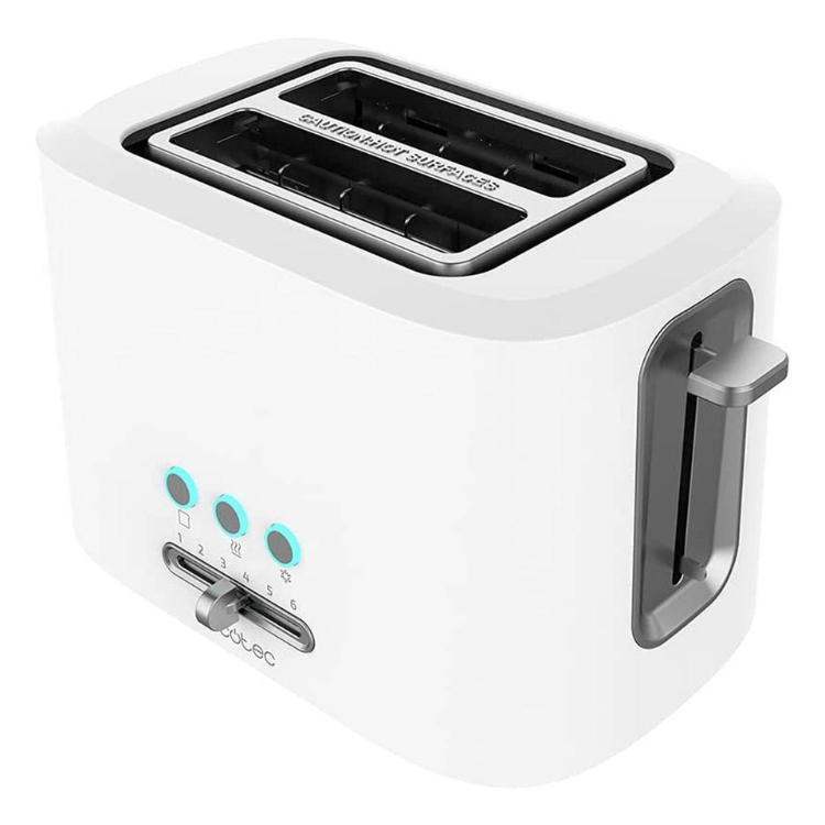 Torradeira Cecotec ToastTaste 9000 Double 1000W Branco
