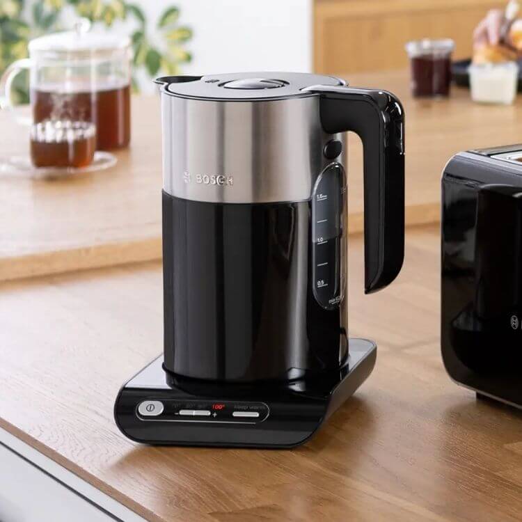 Chaleira Bosch Styline TWK8613P 1,5L Preto