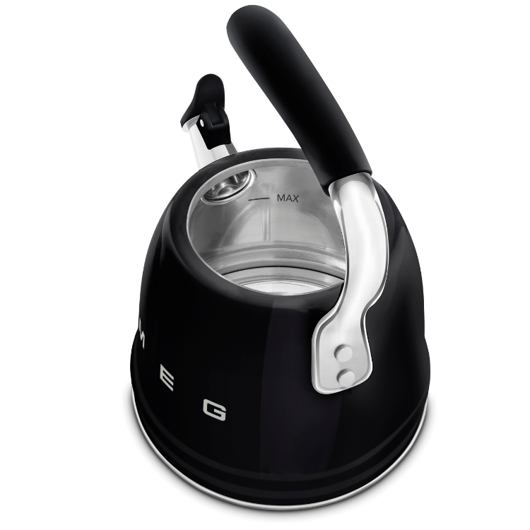 Chaleira Smeg Anni 50 2,3L Preto