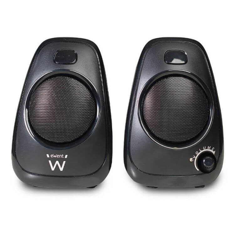 Colunas Ewent EW3527 2.0 10W USB Preto