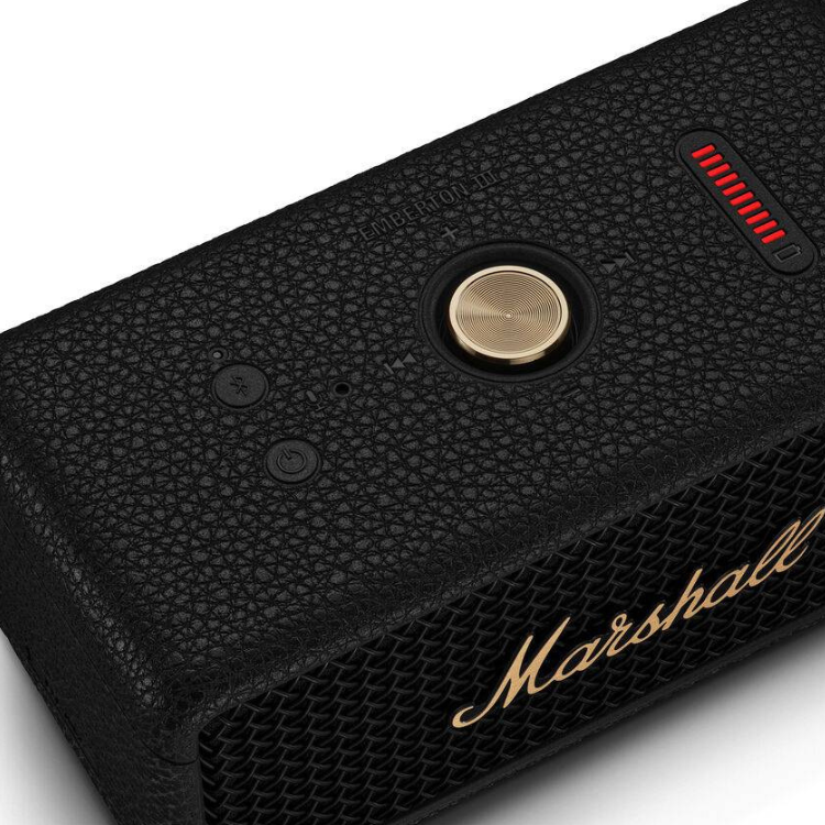 Coluna Portátil Marshall Emberton III Bluetooth Preto