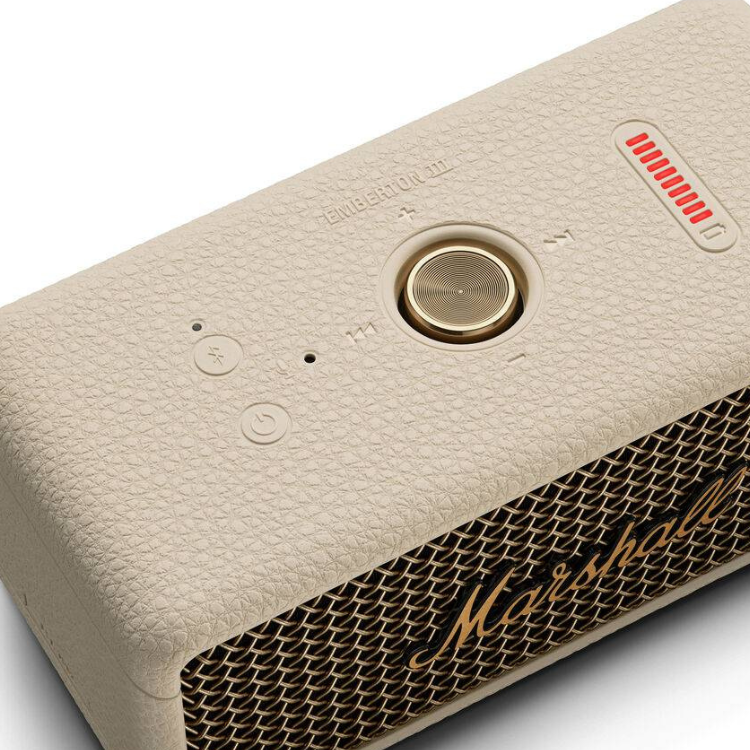 Coluna Portátil Marshall Emberton III Bluetooth Creme