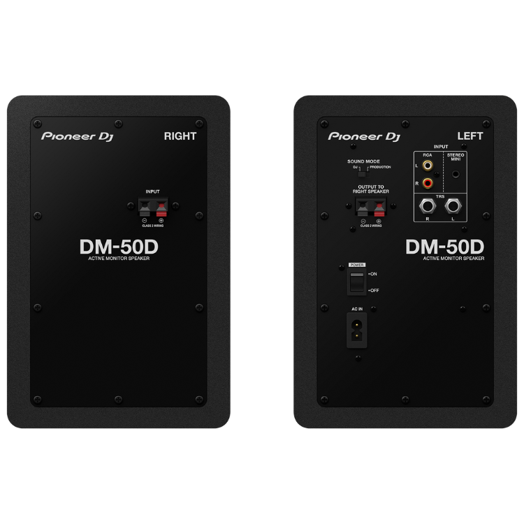 Coluna Monitora Pioneer DJ DM-50D 5" Pack 2
