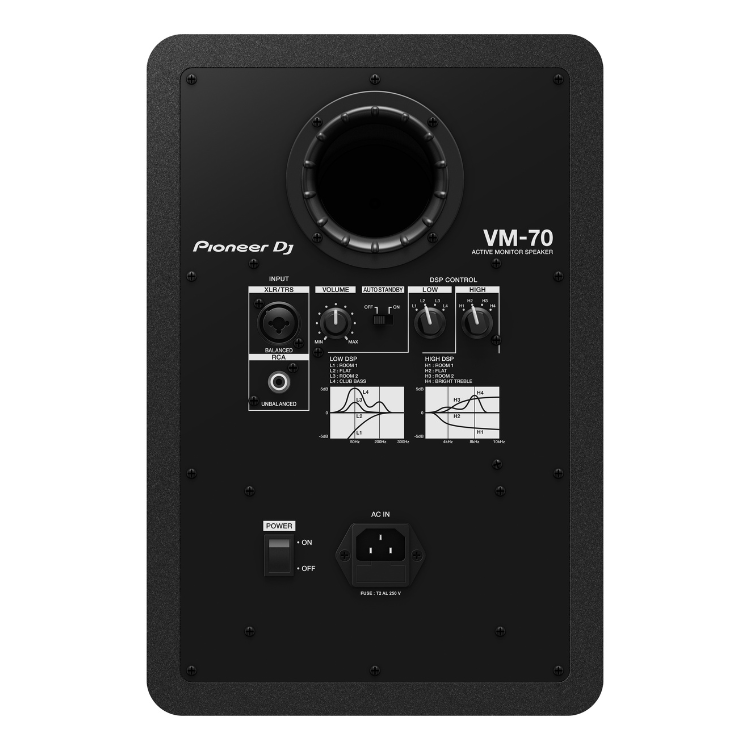 PioneerDJ VM-70 6.5" 100W Monitorlautsprecher, Stück