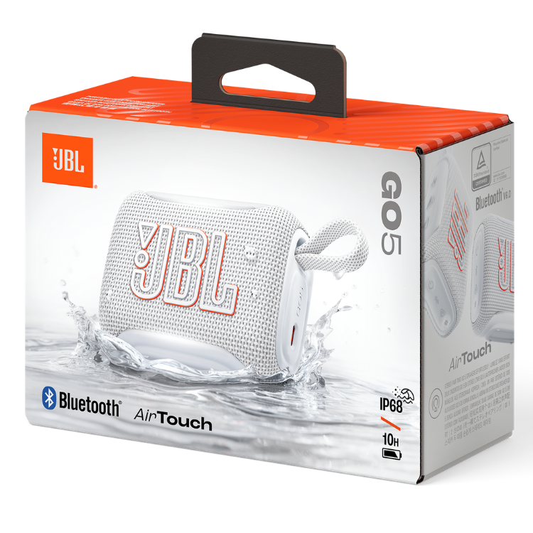 Coluna Portátil JBL Go 5 USB-C Branco