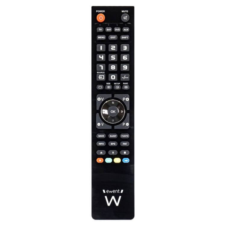 Comando Universal Ewent EW1570 p/ TV 4 em 1 Programável