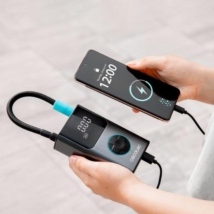 Compressor de Ar Portátil Cecotec Air Max 2000mAh