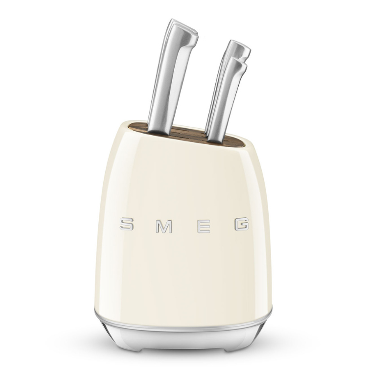 Conjunto de 6 Facas Smeg Anni 50 Creme