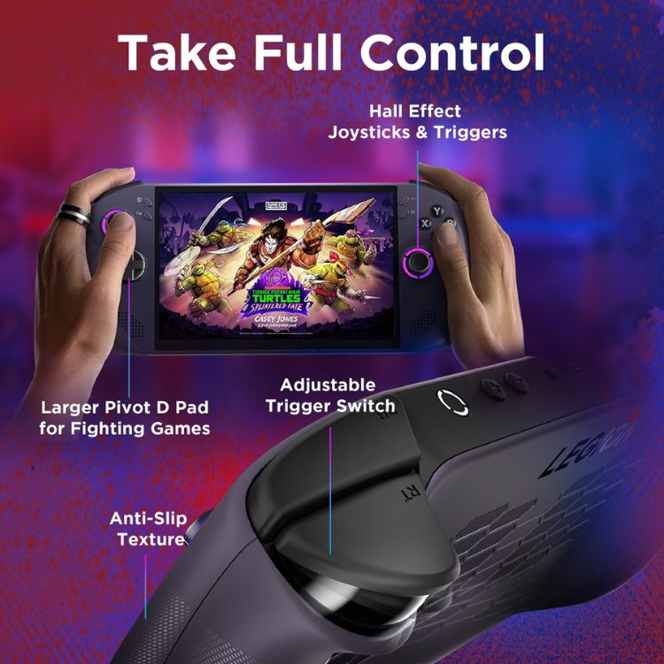 Consola Portátil Lenovo Legion GO S 8APU1-369 8.0" Ryzen Z1 Extreme 16GB/1TB SteamOS Nebula Roxo