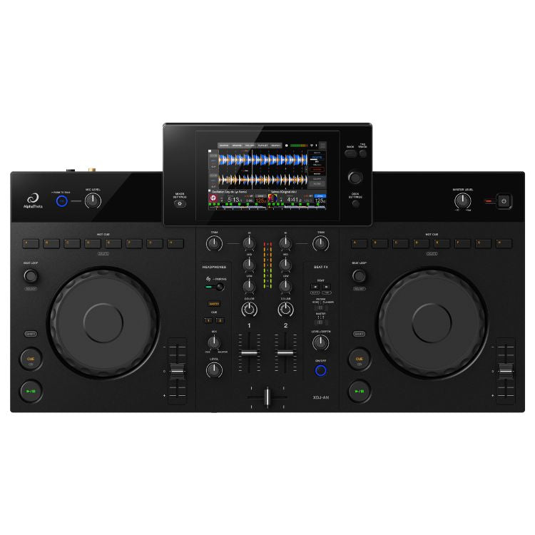 Controlador DJ Alphatheta 2 canais Sistema All-in-One XDJ-AN