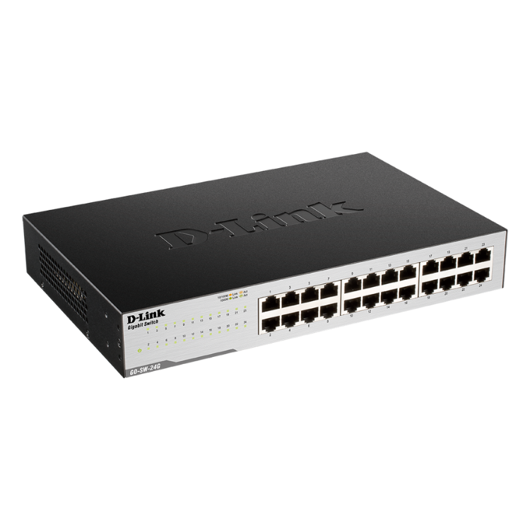 Switch D-Link 16 Portas Gigabit UnManaged Rack