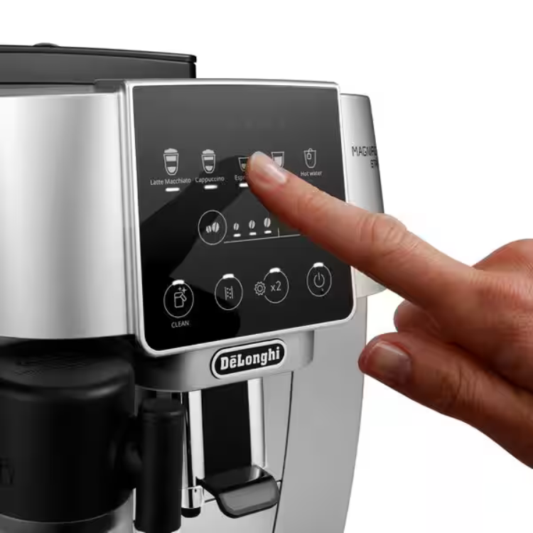 Máquina de Café Delonghi Automática c/Leite Magnifica Start Cinzento