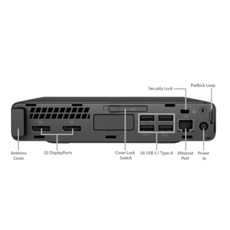 Desktop HP 800 G5 Mini Core i5-9500T 8Gb/256Gb W11Pro + Oferta AVG PCTune