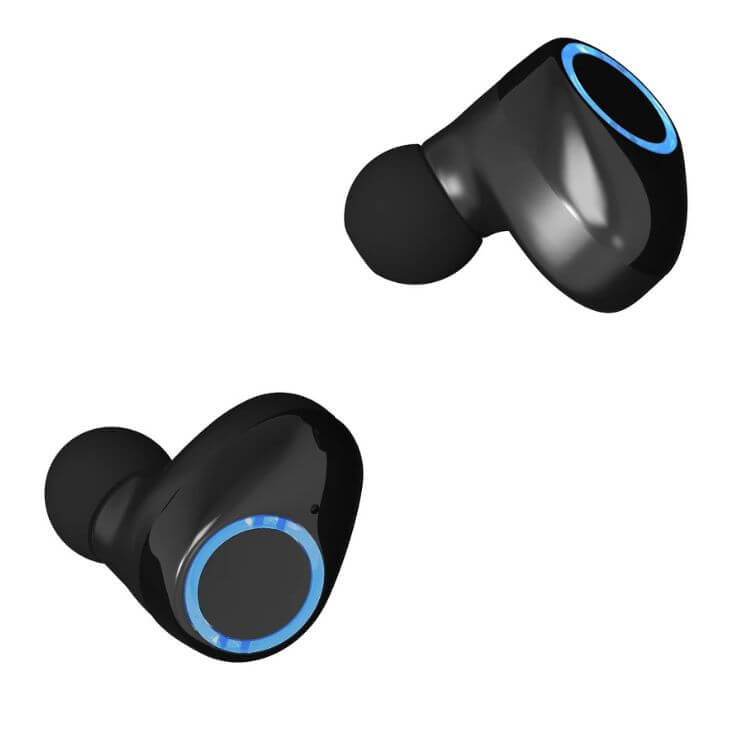 Auriculares Bluetooth Devia Joy A12 Ultra-Long TWS Wireless Preto