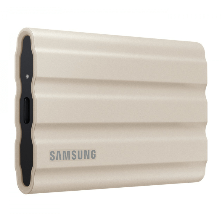 Disco Externo SSD Samsung T7 Shield USB-C 1TB Bege