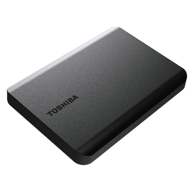 Disco Externo Toshiba Canvio Basics 2022 1TB HDD 2.5" USB 3.0/2.0 Preto