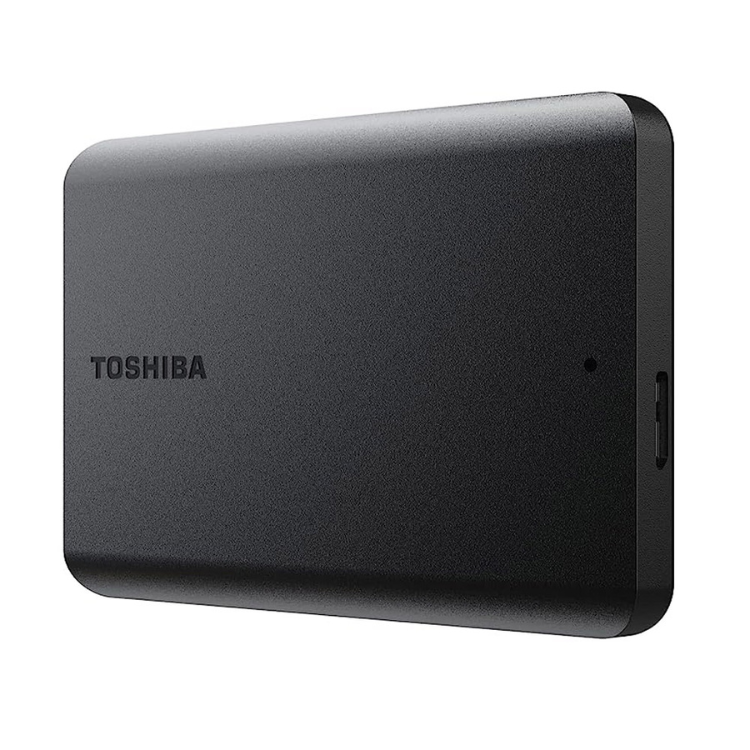 Disco Externo Toshiba Canvio Basics 2022 2TB HDD 2.5" USB 3.0 Preto