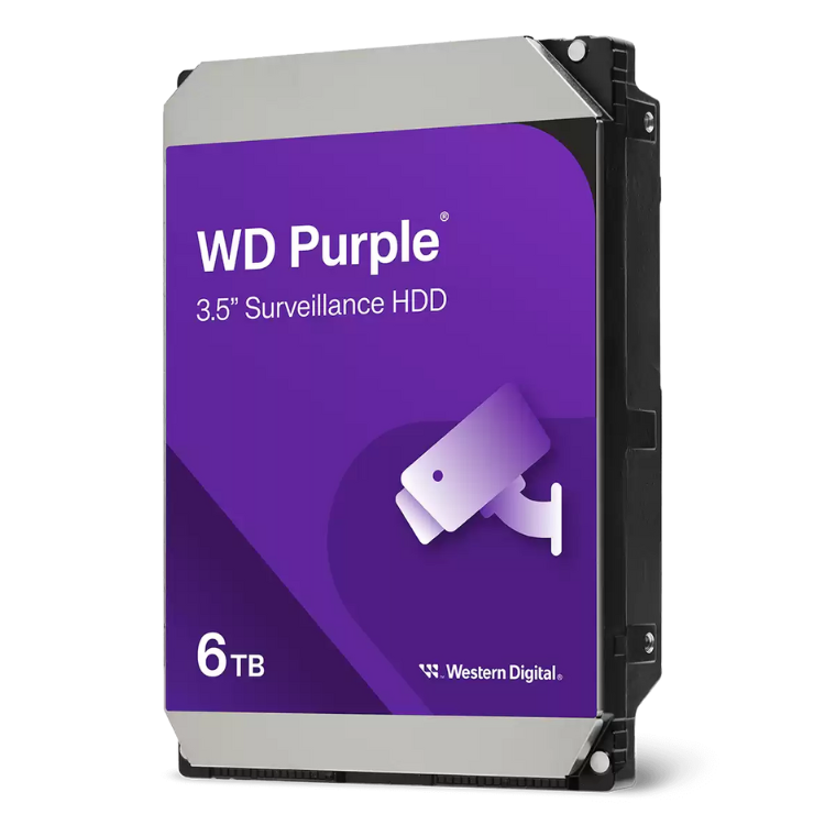 Western Digital 5640RPM 6TB Lila Festplatte