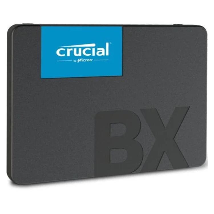 Crucial BX500 SSD, black, 2.5" SATA3, 240GB, blue label
