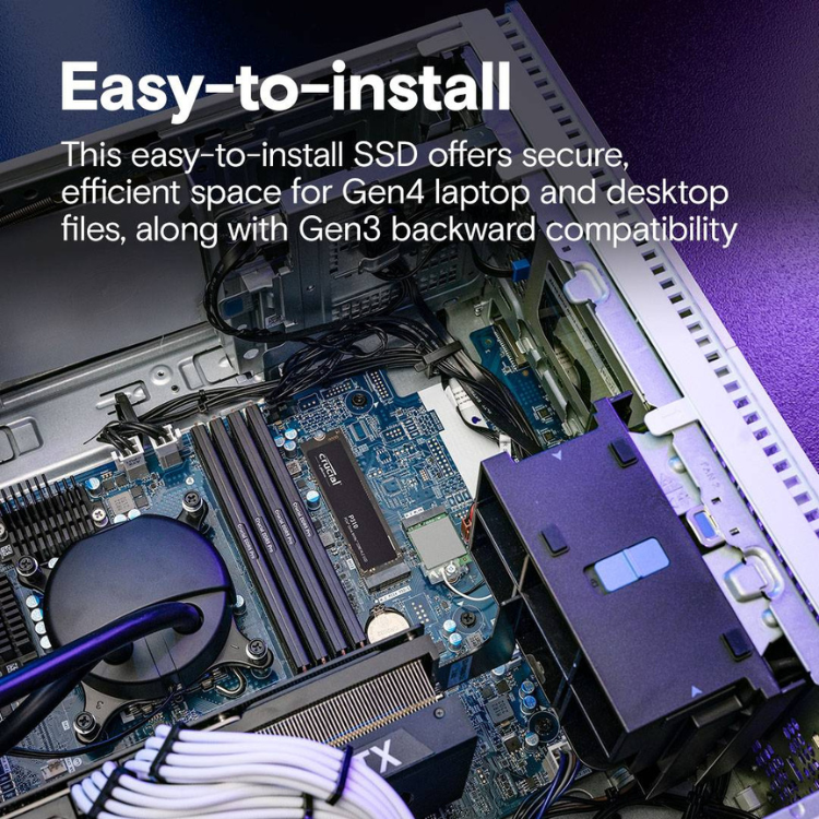Disco SSD Crucial P310 500GB M.2 2280 PCle Gen 4 NVMe