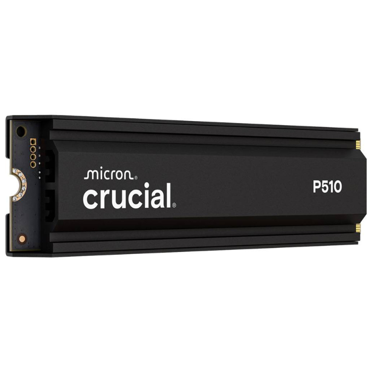 Disco SSD Crucial P510 Heatsink 2TB TLC NAND NVMe PCIe Gen 5.0x4