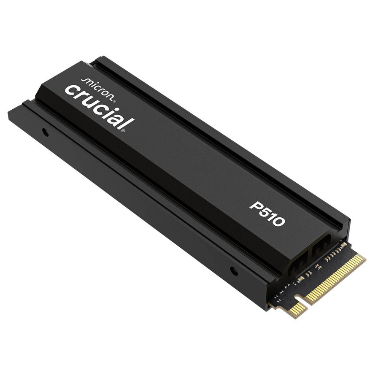 Disco SSD Crucial P510 Heatsink 2TB TLC NAND NVMe PCIe Gen 5.0x4