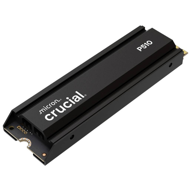 Disco SSD Crucial P510 Heatsink 2TB TLC NAND NVMe PCIe Gen 5.0x4