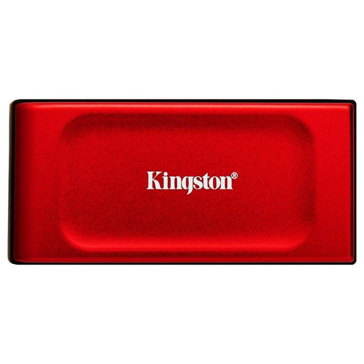 Disco Externo SSD Kingston XS1000 2TB USB 3.2 Vermelho