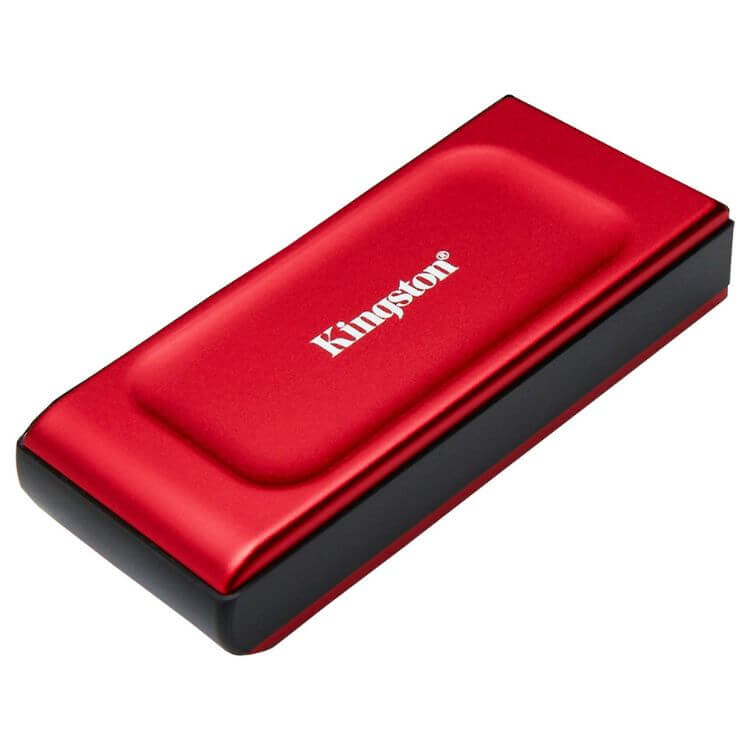 Disco Externo SSD Kingston XS1000 2TB USB 3.2 Vermelho