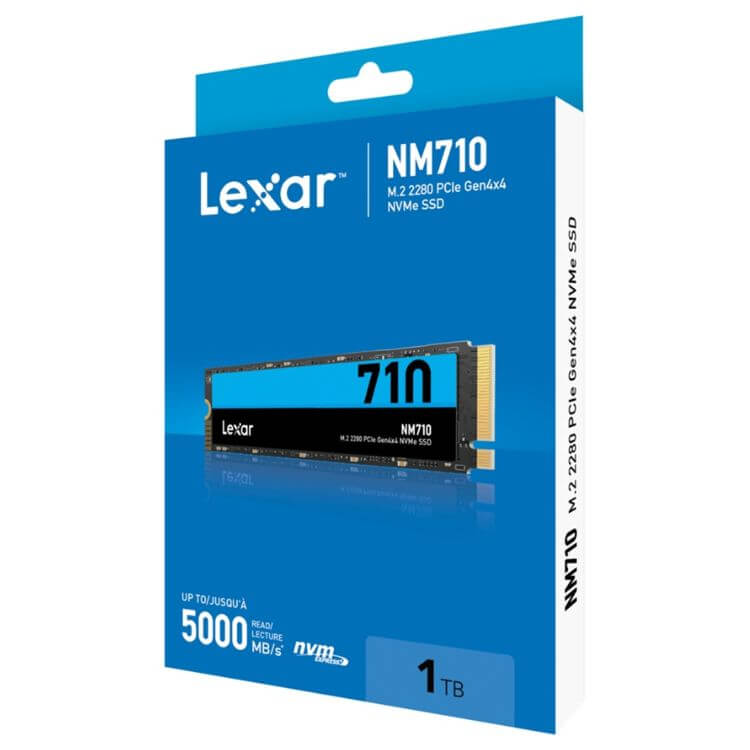 Disco SSD Lexar NM710 1TB M2 2280 NVMe PCLe 4.0