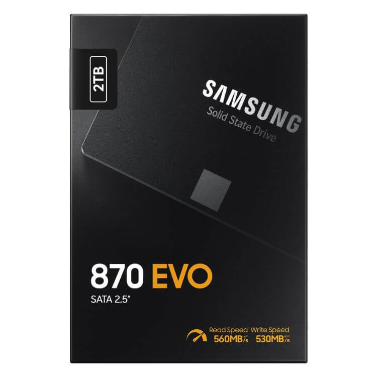 Disco SSD Samsung 870 Evo 2TB 2.5 SATA III