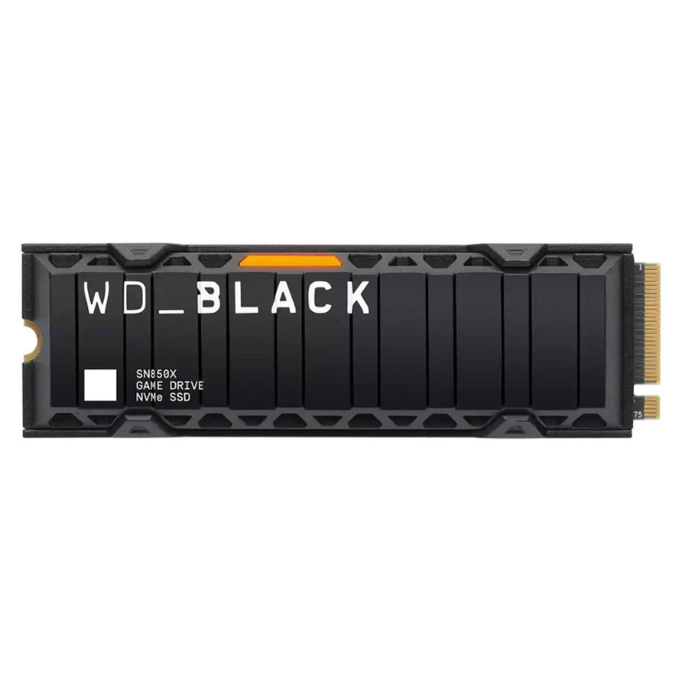 SSD Western Digital WD Black SN850X M.2 2280 1TB NVMe Heatsink 3D
