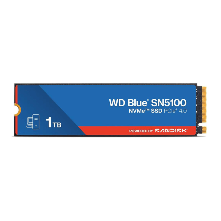 Disco SSD Western Digital WD Blue SN5100 1TB M.2 2280 NVMe PCIe Gen4