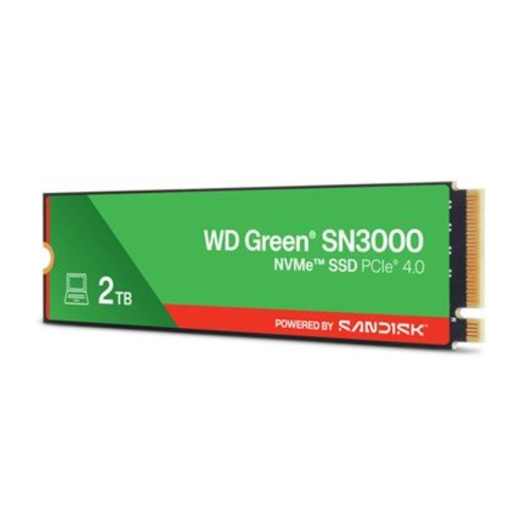 Disco SSD Western Digital WD Green SN3000 2TB M.2 2280 NVMe PCIe Gen4